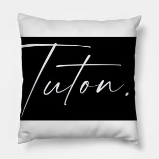 Tuton Name, Tuton Birthday Pillow