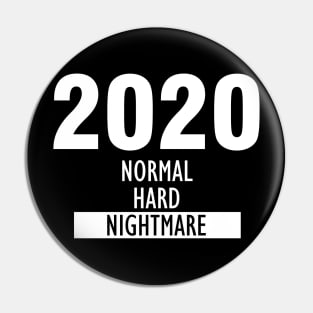 Difficulty Level of 2020 Pin