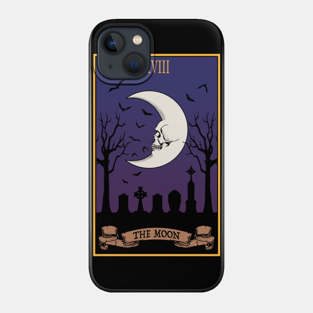 The Moon Tarot - Tarot Card - Phone Case