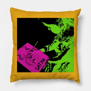 Girl Colors Satan 2 Pillow