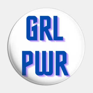 GRL PWR - Blue/Purple Pin