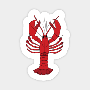 Red Lobster Magnet