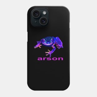 BLUE FROG ARSON Phone Case