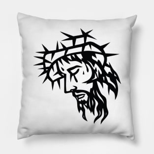 Jesus Face Pillow