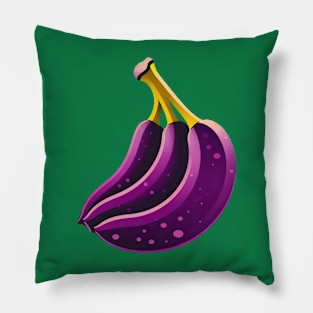 Purple Bananas Pillow