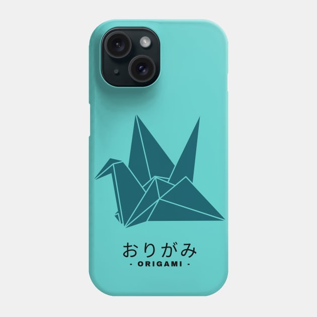 Paper art origami crane Phone Case by inkonfiremx