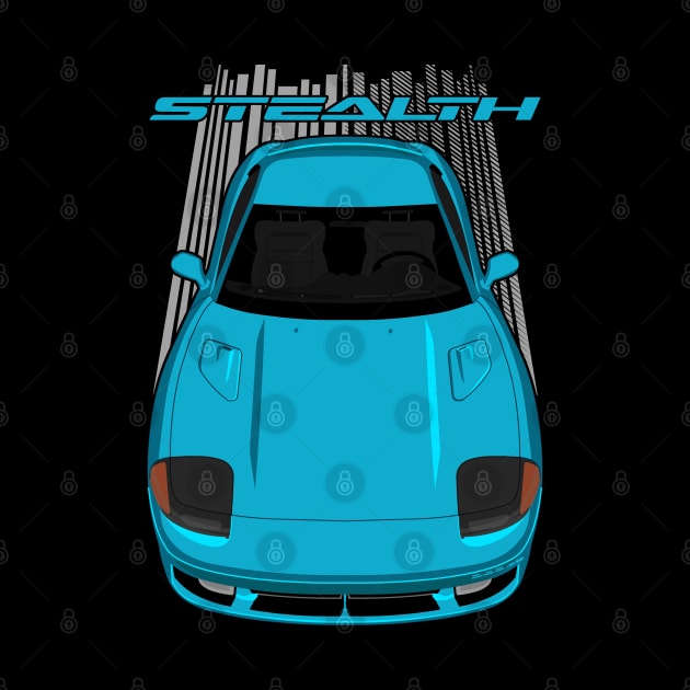 Dodge Stealth 1990-1993 - Blue by V8social