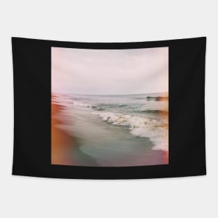 Rainbow Seas - Modern Coastal Photograph Tapestry