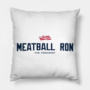 Meatball Ron For President 2024 Pillow