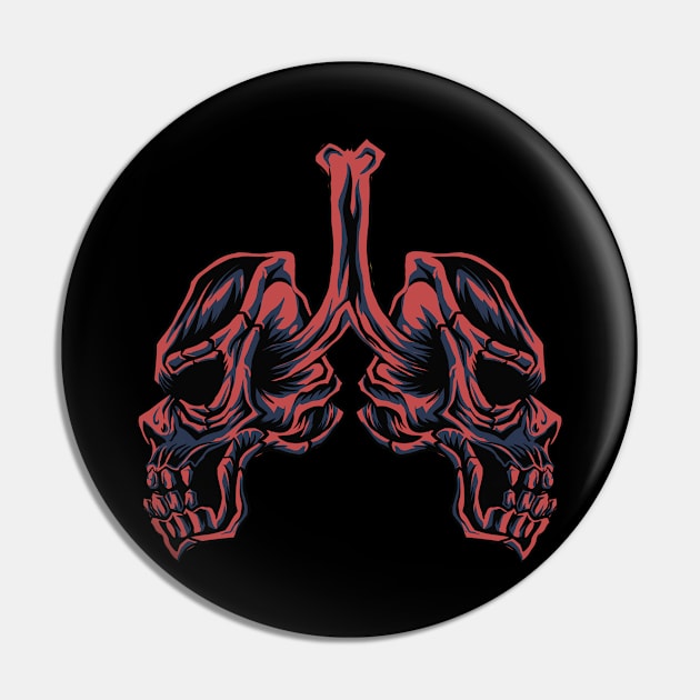 the skull lung Pin by hardseem