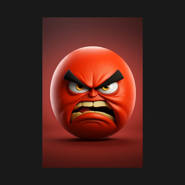 angry emoticon by TheMadSwede