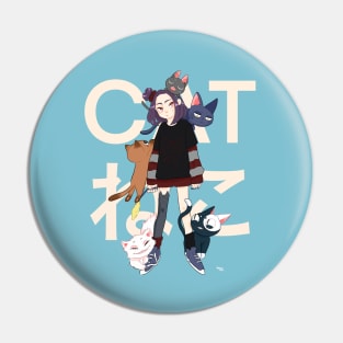 Cat lover Pin
