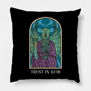 Cthulhu's Awakening: Unholy Presence in the Church Pillow