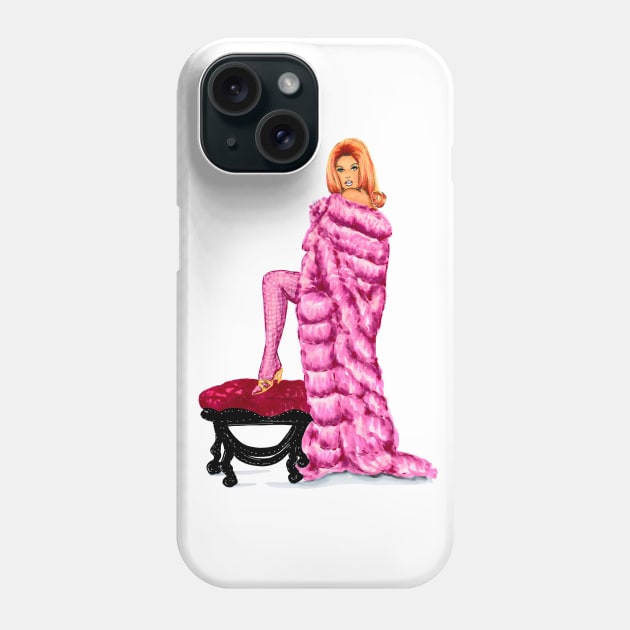 Ann-Margret Phone Case by Svetlana Pelin