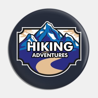 Hiking adventures Pin