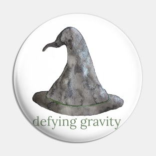 Wicked Musical Defying Gravity - Wizard Witch Hat Pin