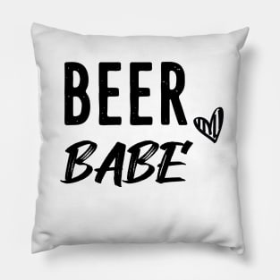 Beer babe Pillow