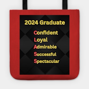 2024  Graduate Class: Unique, Thoughtful Graduation Gifts Tote