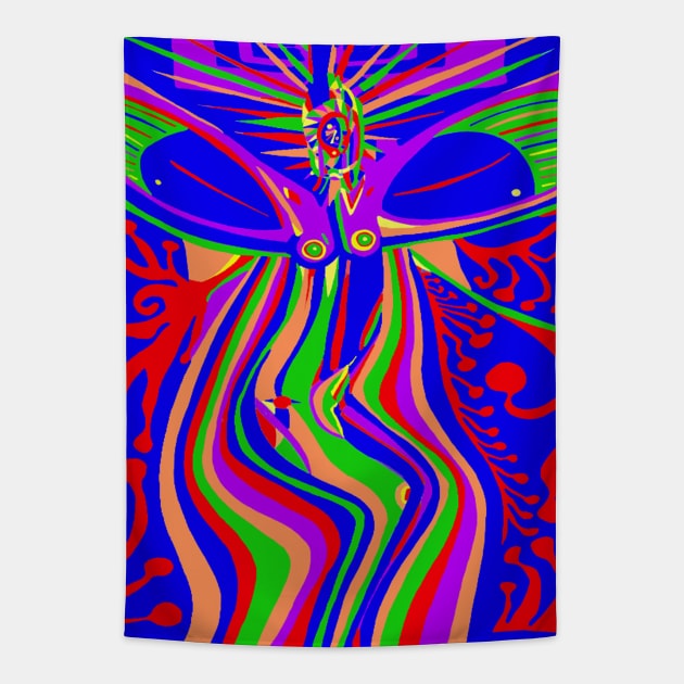 Transcendence Evolution Tapestry by icarusismartdesigns