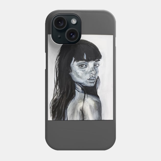 Ephelides Phone Case by Nik Inked Art