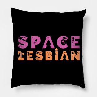 Space Lesbian Pillow