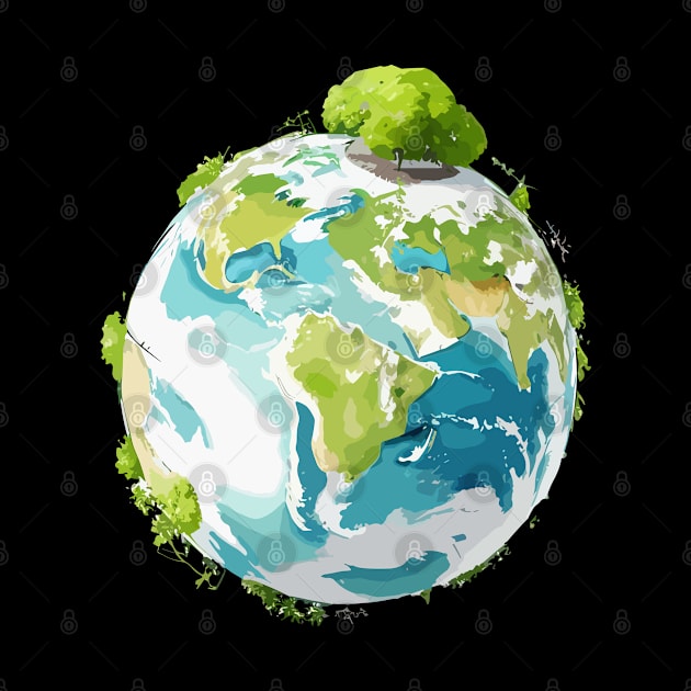 Save Earth Day World Environment Day Inspirational Gift by norhan2000