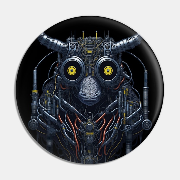 Electric Sheep Pin by Houerd