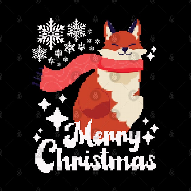 Foxy Christmas by ArtStopCreative