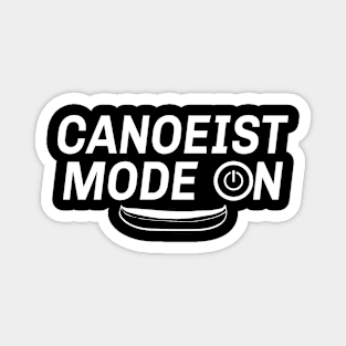 Canoeing Canoeist Paddler Kayak Camping Magnet