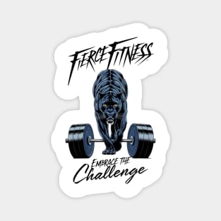 firce fitness embrace the challenge Magnet