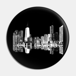 Chicago in black and white Pin