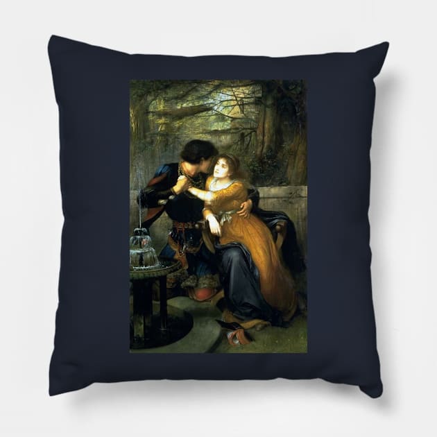 Paolo and Francesca - Charles Edward Halle Pillow by forgottenbeauty