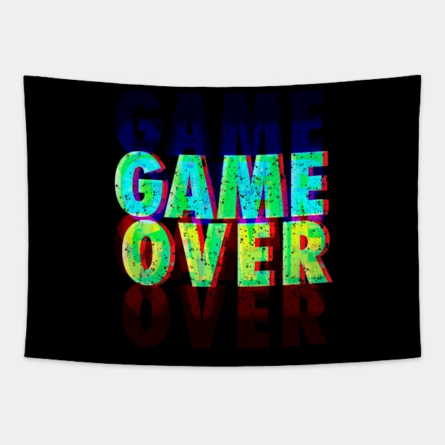 Game Over Tapestry by happymonday