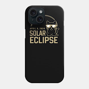 Solar Eclipse -  Cute Cat Phone Case