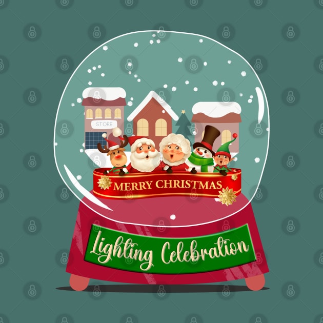 A Merry Christmas Lighting Celebration by Blended Designs