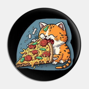 Pizza Cat Pin