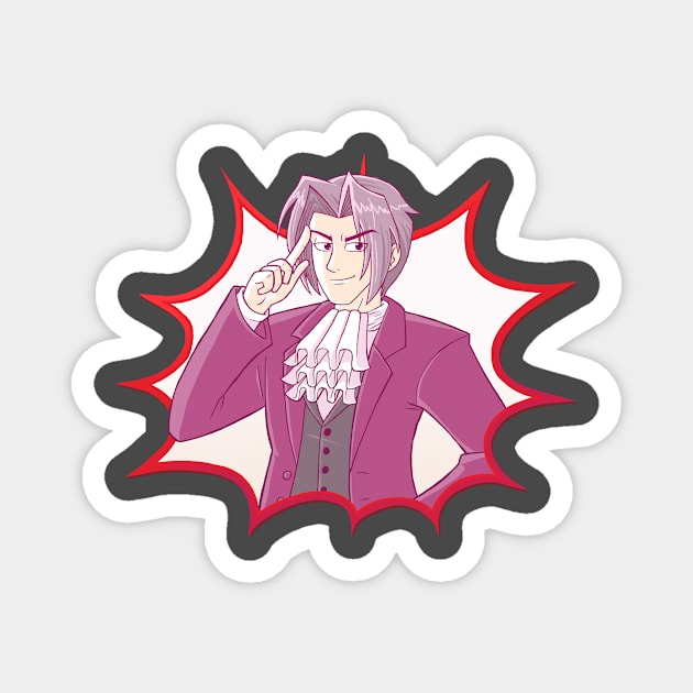 The Demon Prosecutor Magnet by Riccaby