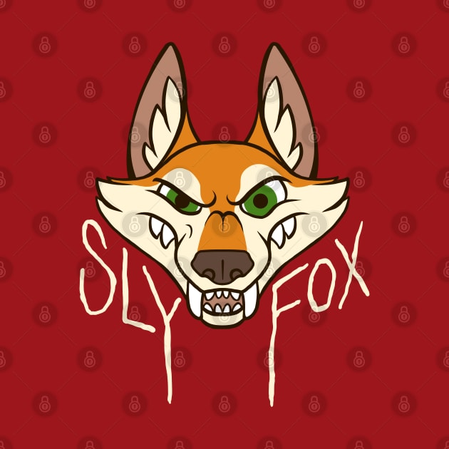 Sly Fox - Light Text by CliffeArts