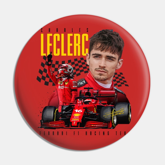 Charles Leclerc Pop Art, F1, Ferrari, Picture