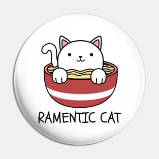 Ramen cat Pin