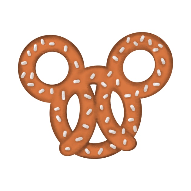 Mouse Pretzel by MelissaJoyCreative