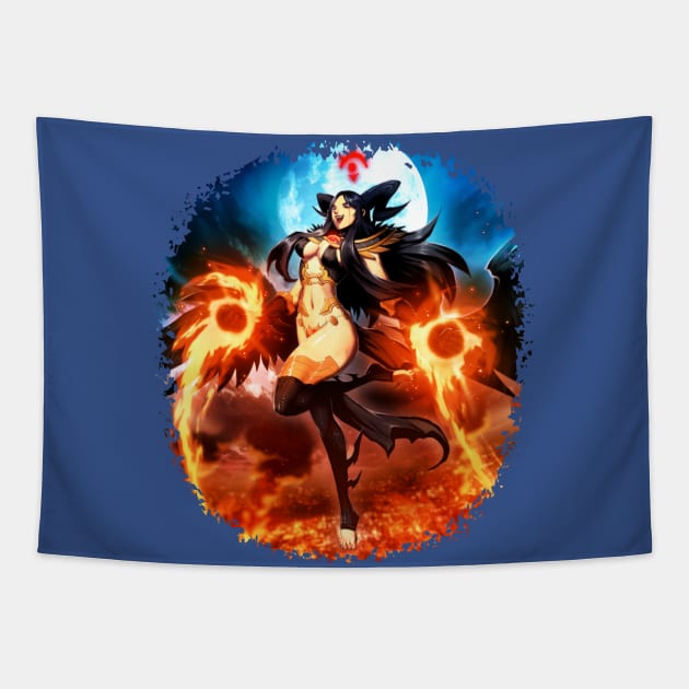 Red Horizon - Nehtali - Cleansing fire Tapestry by JascoGames