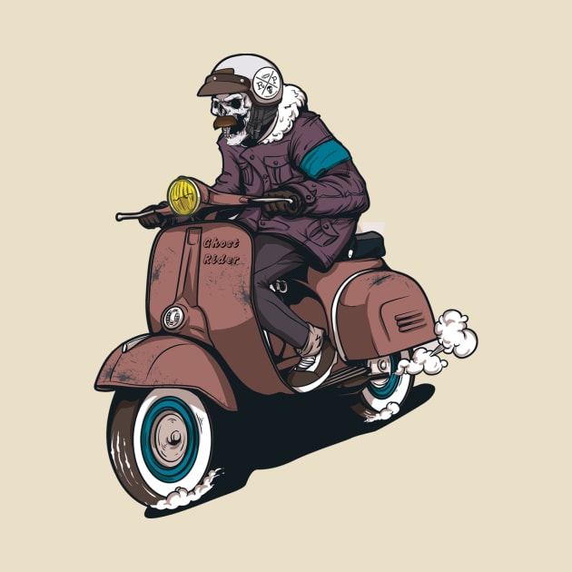 The Scooter Rider by Elrokk86