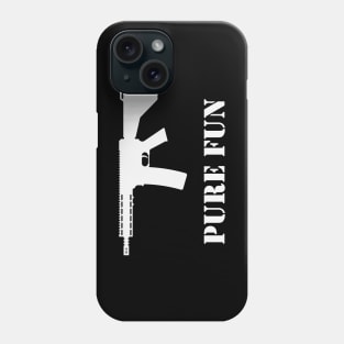 Pure Fun (Gun Lover / Sport Shooter / White) Phone Case