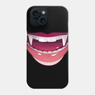 Halloween, Mouth Design Phone Case