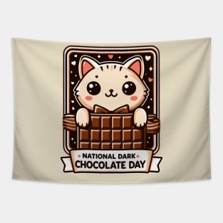 National Dark Chocolate Day Tapestry