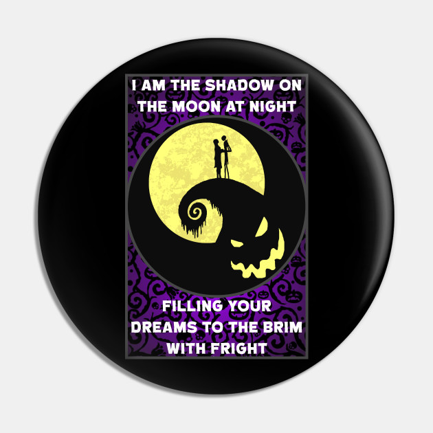 Oogie Boogie Nightmare Before Christmas Pin Teepublic