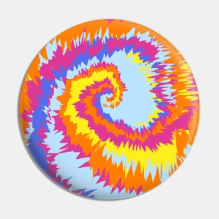 Colorful Tie dye abstract pattern Pin