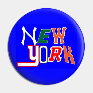 NYC All City - Blue Pin