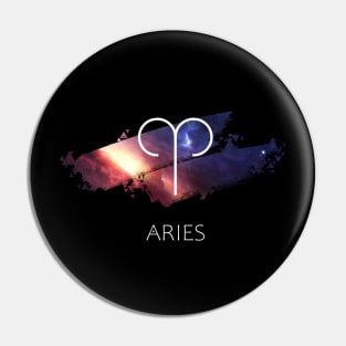 Aries Zodiac Pin